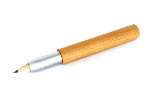 Bleistiftverlängerer mit Gravur, Wildkirsche