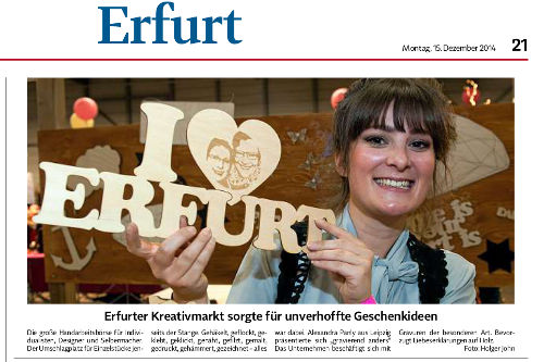 style-ich Artikel in der Thüringer Landeszeitung